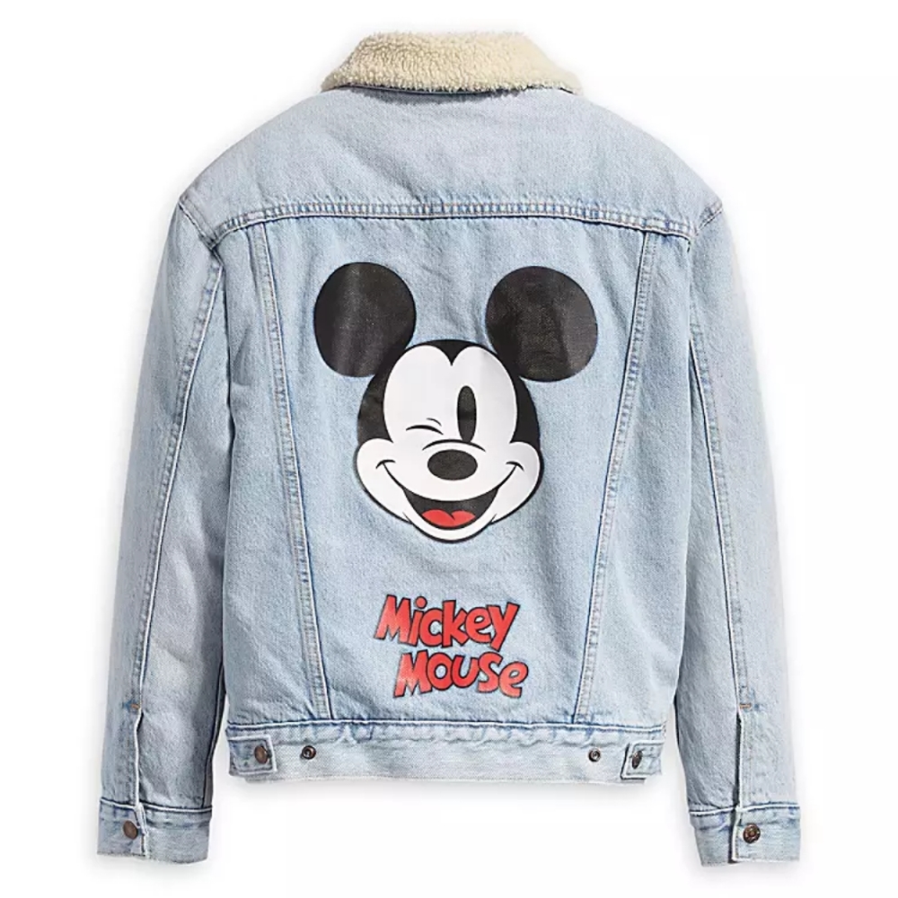 Levi's Disney Mickey Mouse Sherpa Jacket Sz XS